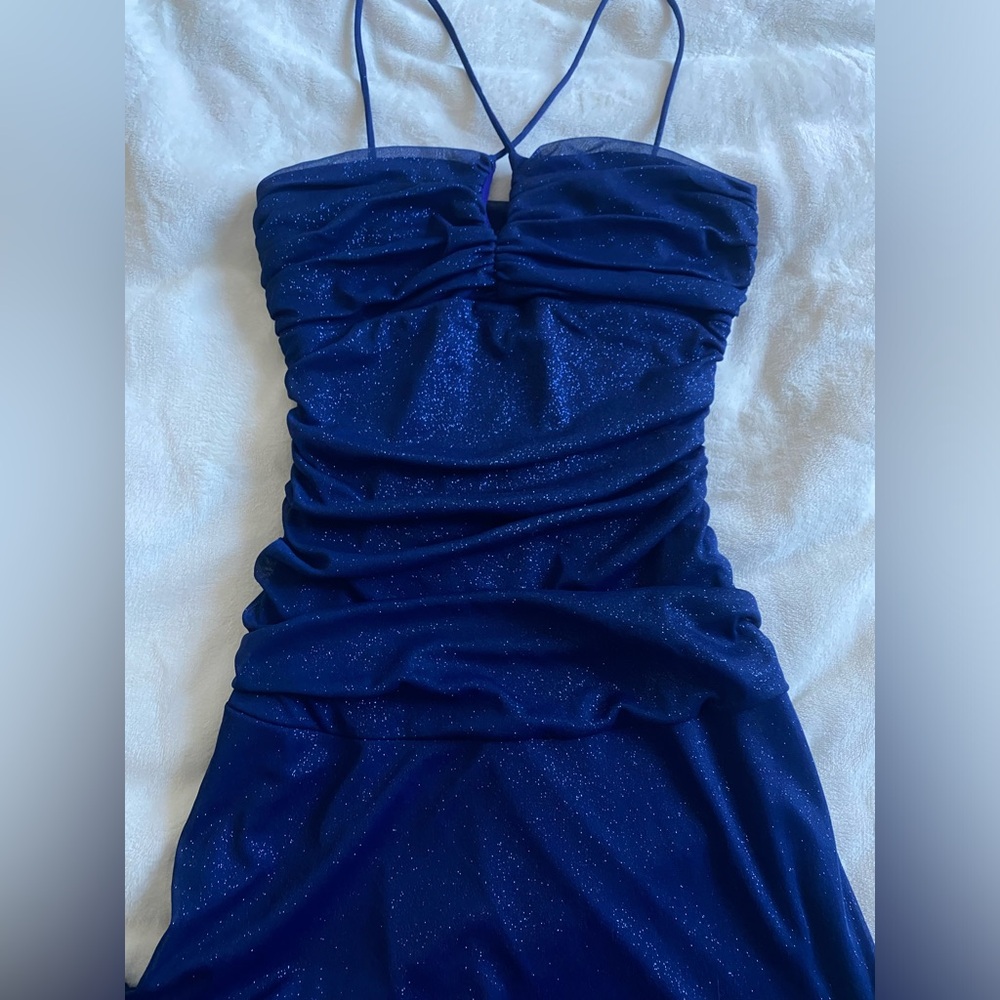 Navy Blue Long Prom/ Gala/ Event Dress (open to offers)